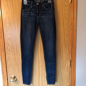 American Eagle Dark Wash Jeggings